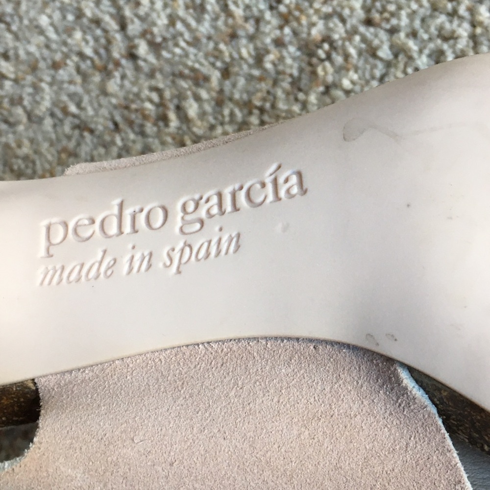 Pedro Garcia Libby Criss-Cross Mid Heel Sandals - Picture 13 of 13